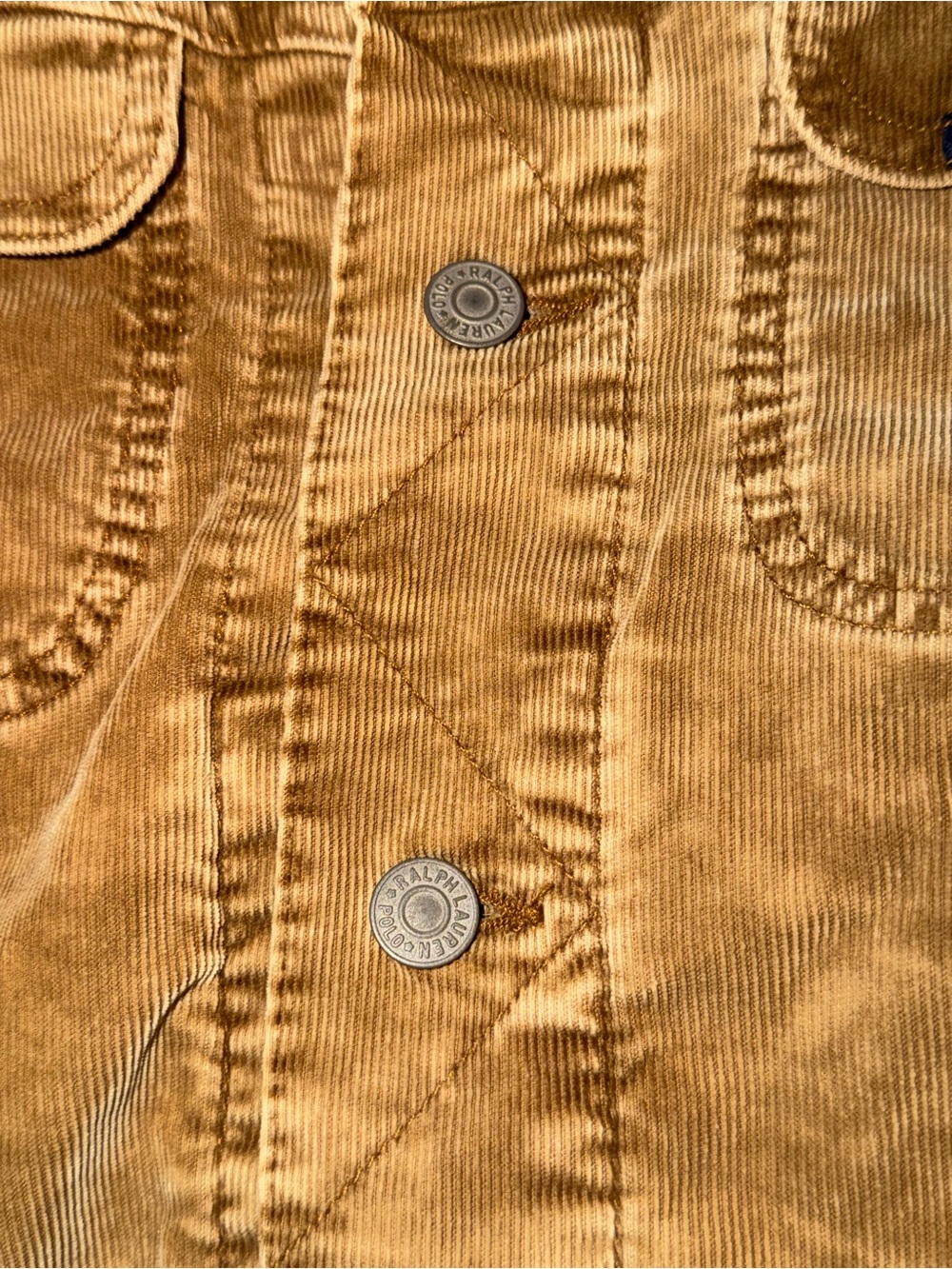 Polo by Ralph Lauren Men's Light Brown Corduroy Jacket - Picture 5 of 5